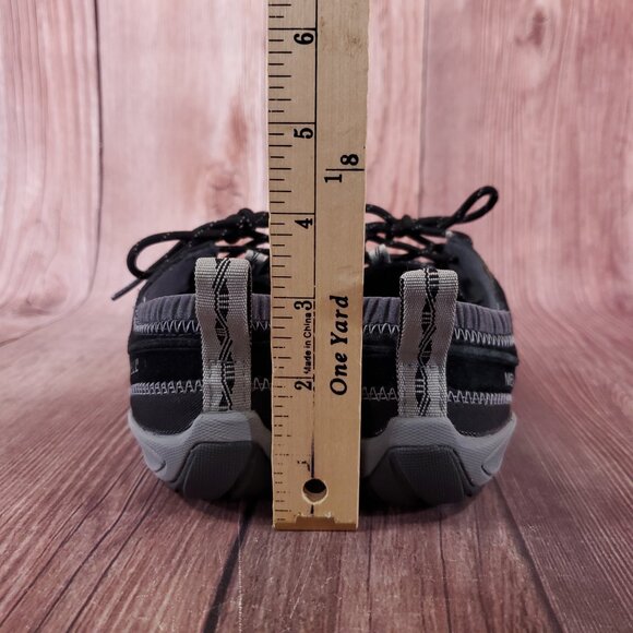 Merrell Contour Glove Black Womens Size 9 Barefoot Suede Trail Running Shoes - Picture 12 of 14